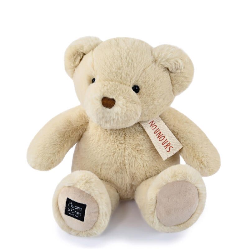 Plišasta igrača Medved Histoire d'Ours, 28 cm, bež