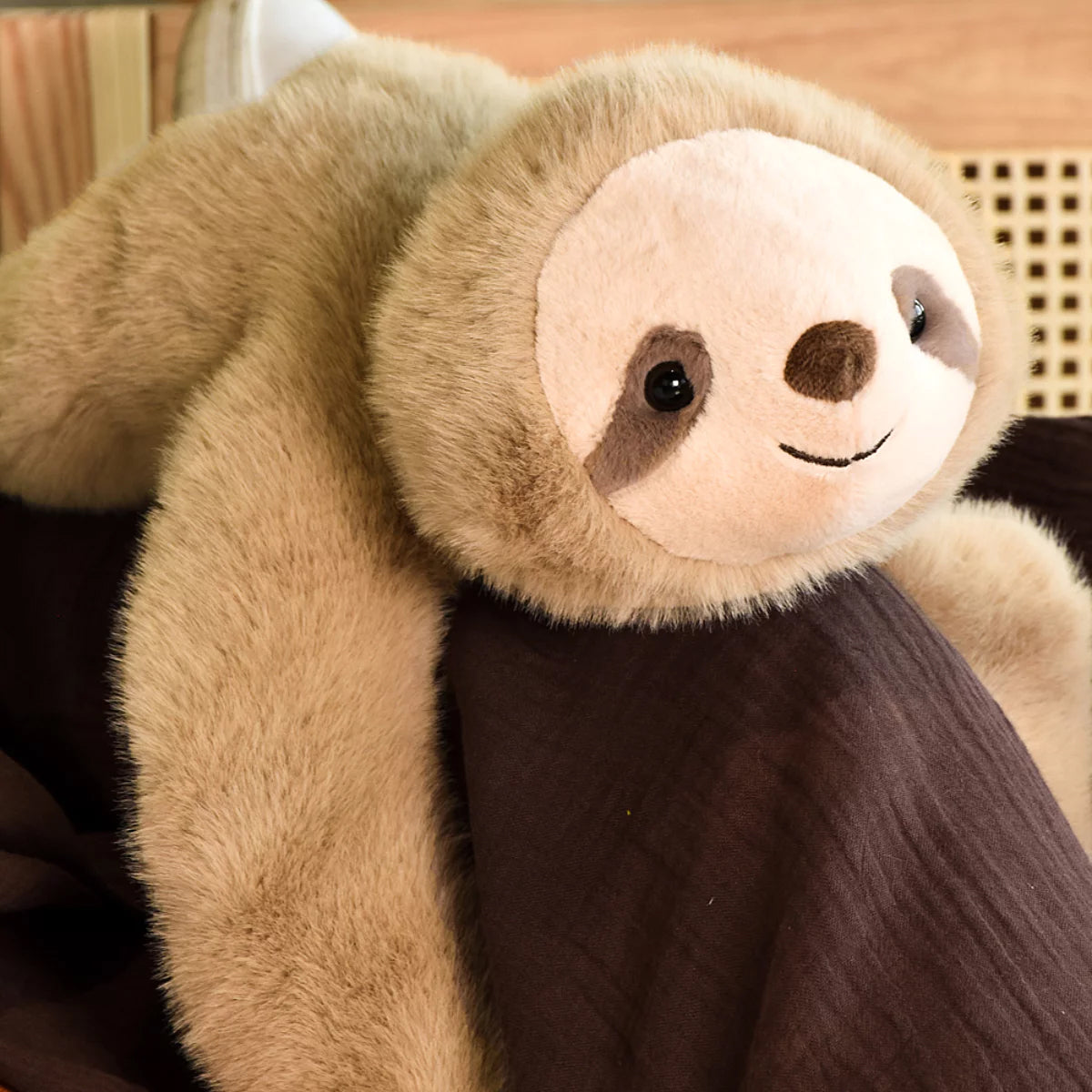 Plišasta igrača Lenivec Histoire d'Ours, 40 cm, rjav
