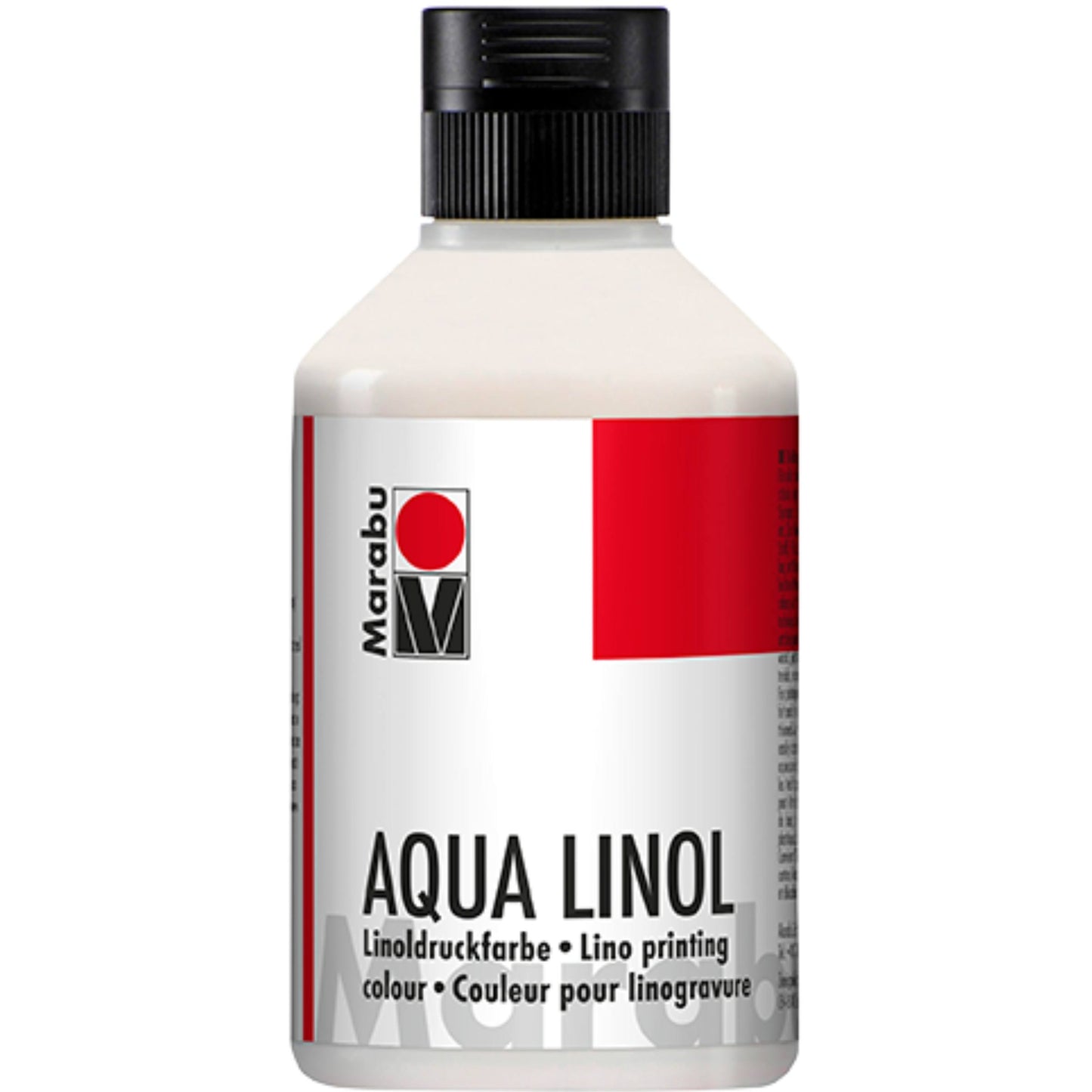 BARVA ZA LINOTISK MARABU 1510 13 070 250ML BELA