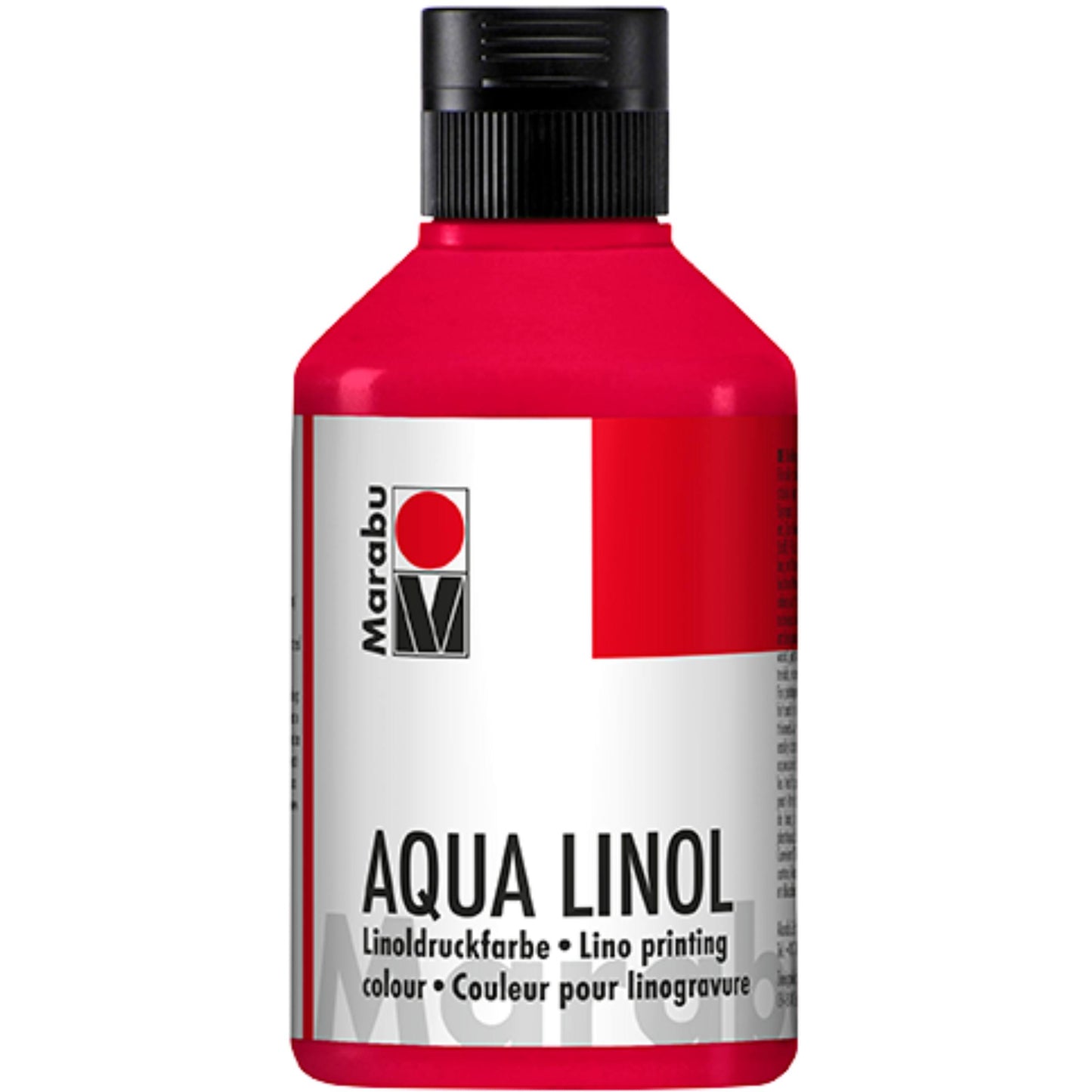 BARVA ZA LINOTISK MARABU 1510 13 032 250ML K.RDEČA