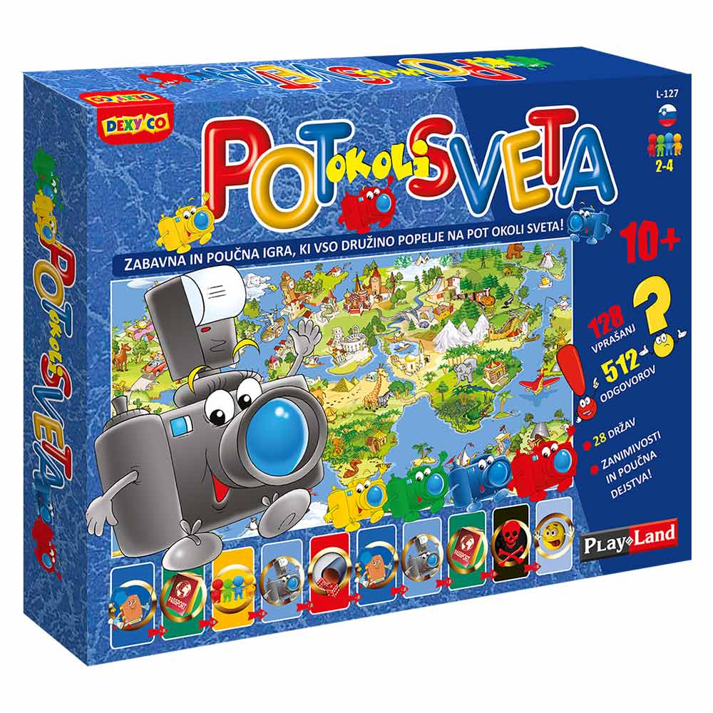 Družabna igra Pot okoli sveta