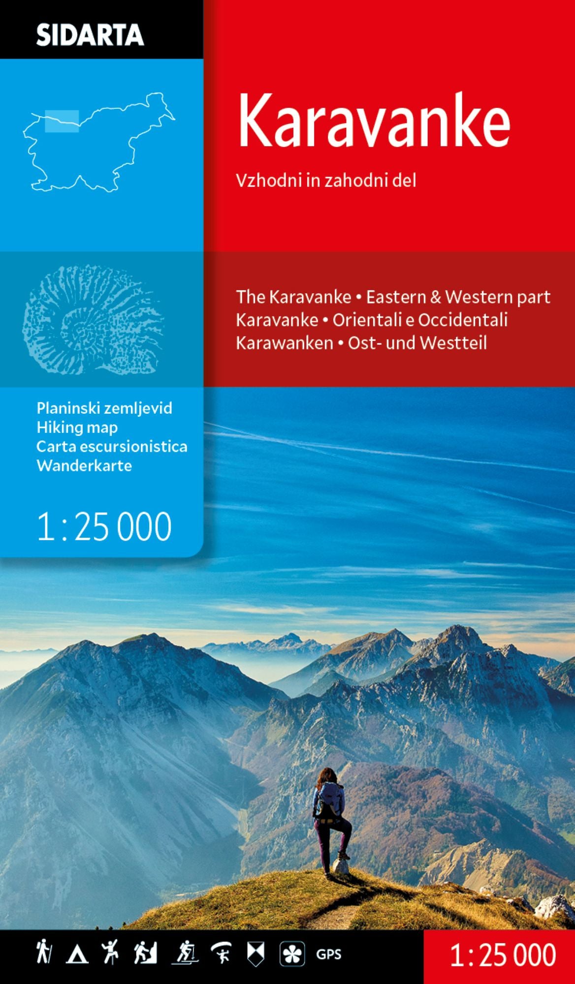 Karavanke 1 : 25.000 (planinska karta)