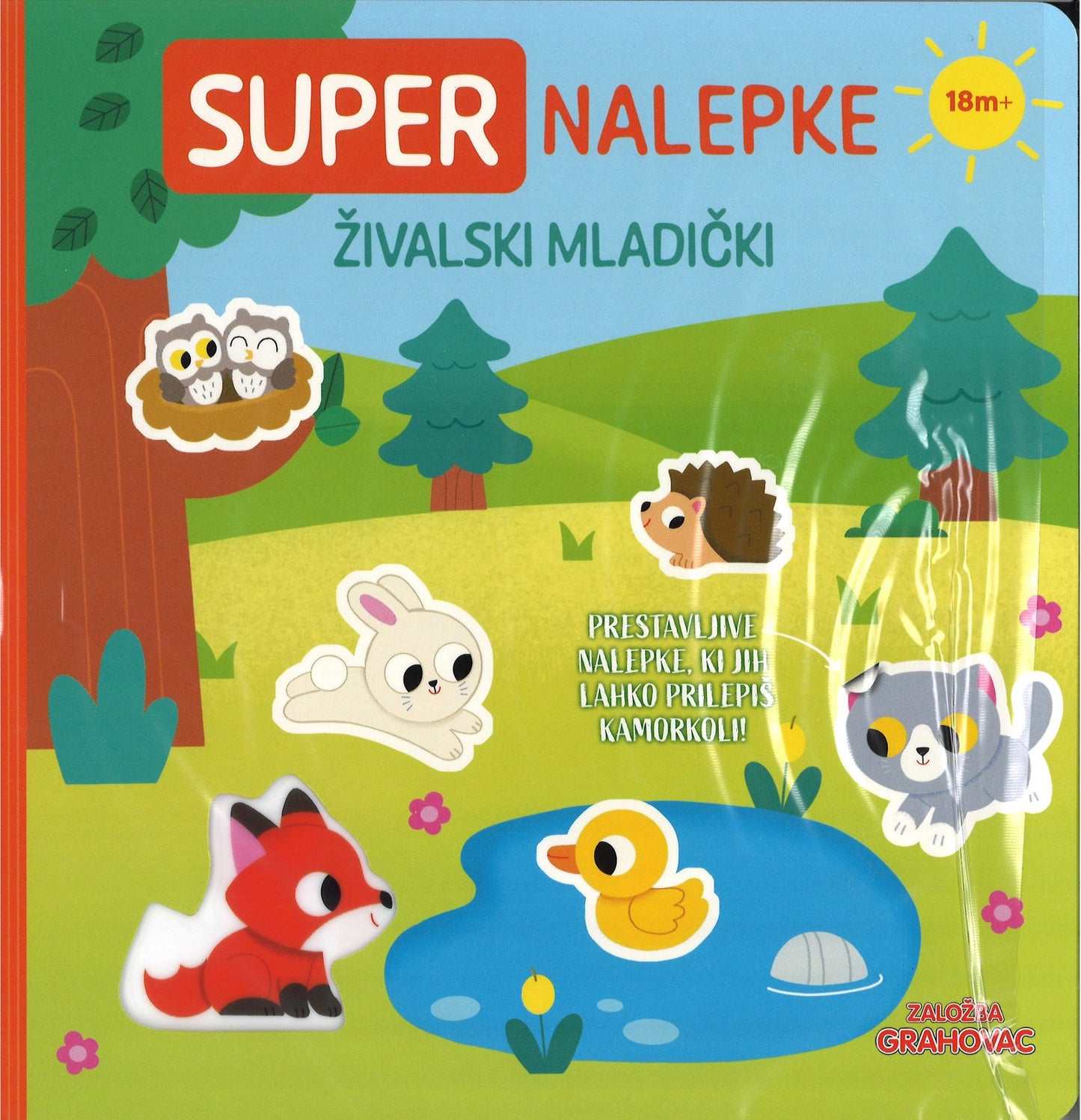 Super nalepke: Živalski mladički