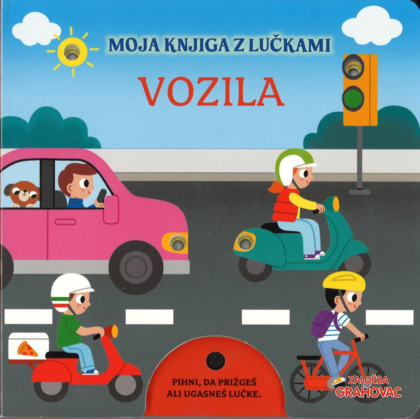 Vozila (Moja knjiga z lučkami)