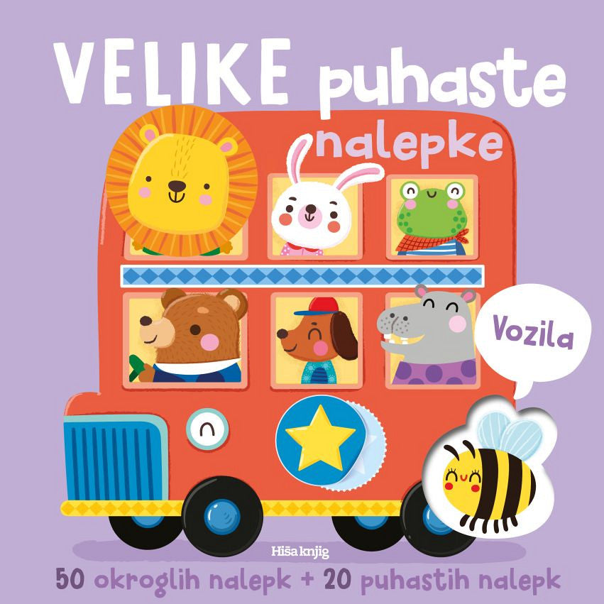 Velike puhaste nalepke: Vozila