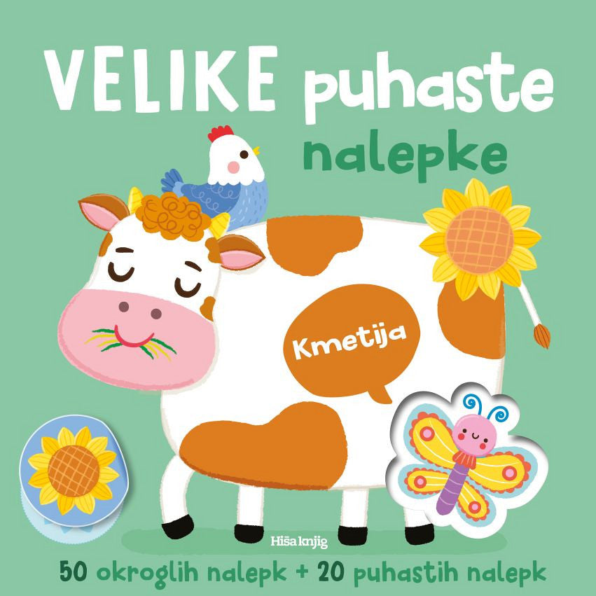 Velike puhaste nalepke: Kmetija