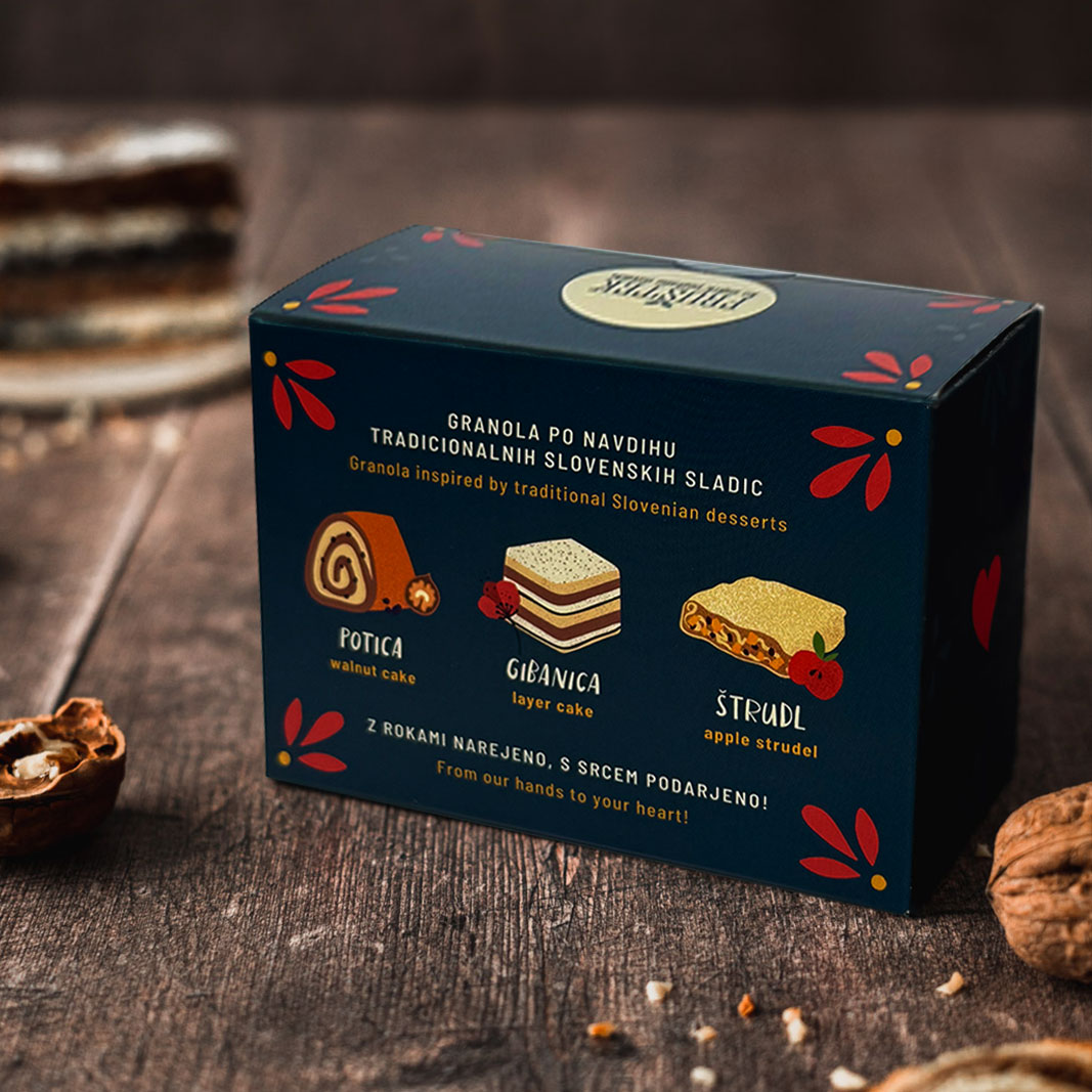 Set granol Fruštek DOBROTE IZ BABIČINE SKRINJE, 3x50g