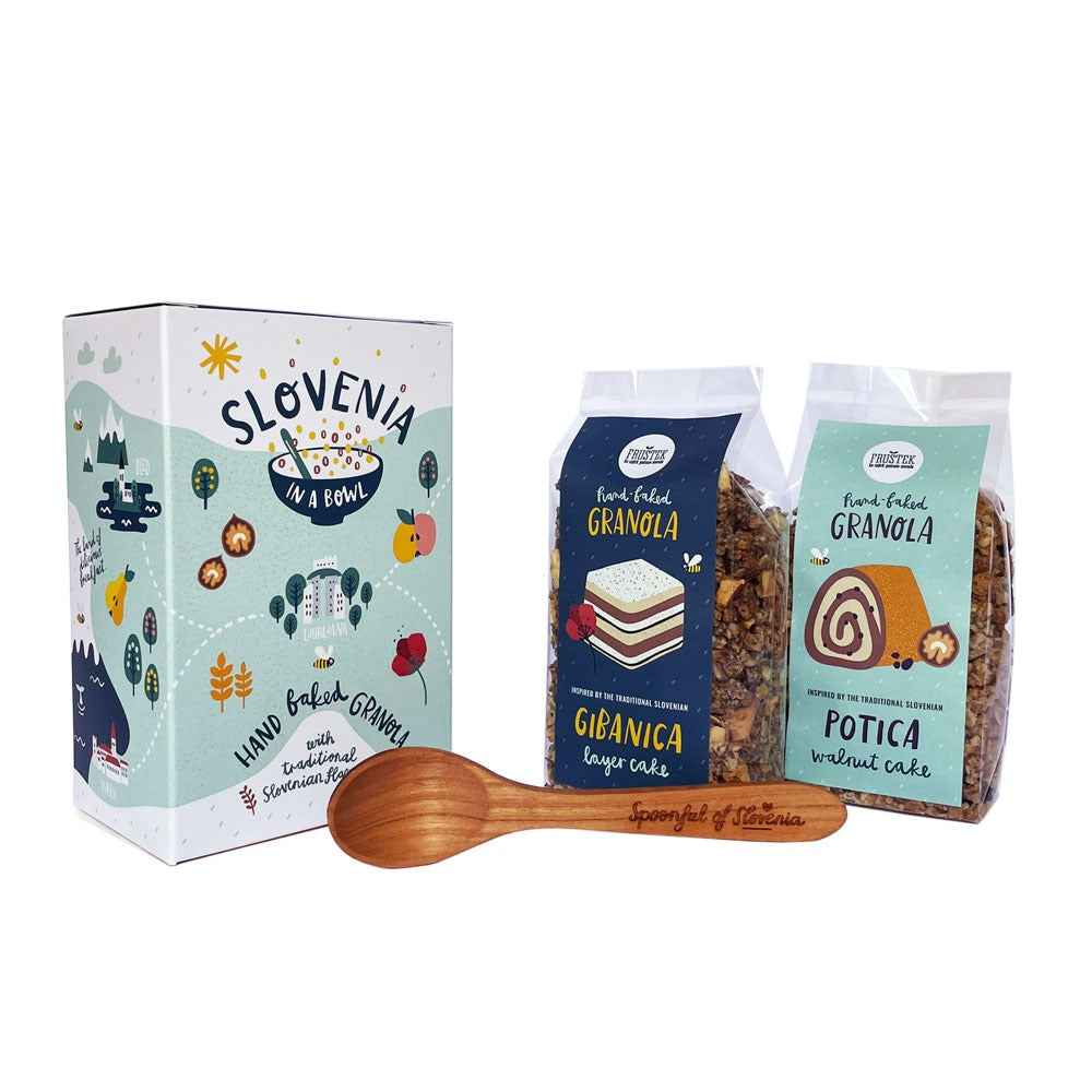 Set granol Fruštek SLOVENIJA V SKODELICI