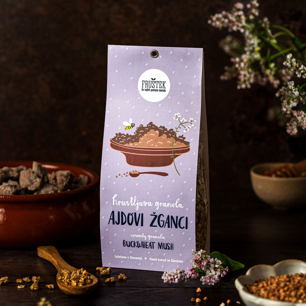 Granola Fruštek AJDOVI ŽGANCI, 250g