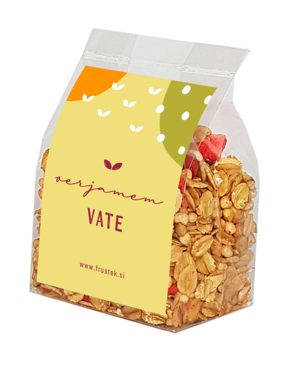 Granola Fruštek VERJAMEM VATE, mini, 60g