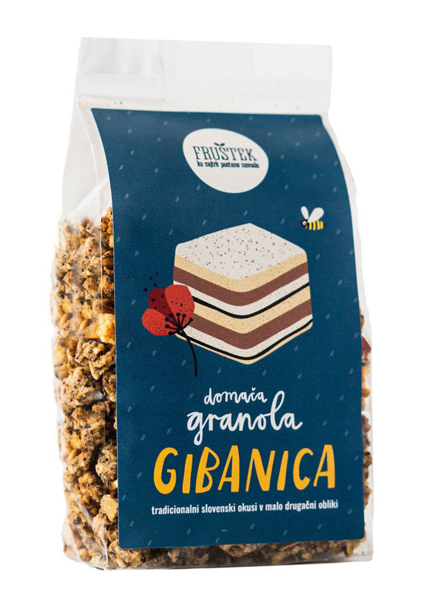 Granola Fruštek GIBANICA, mini, 80g