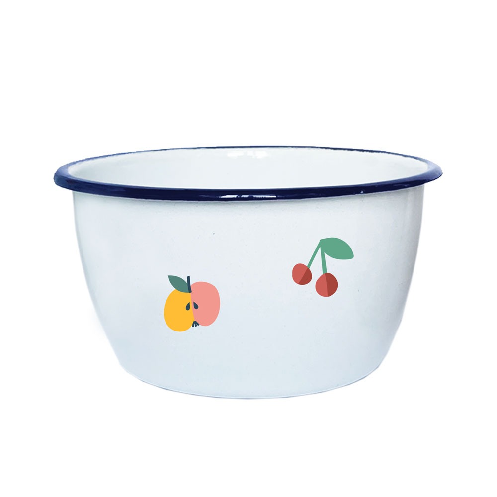 Skodelica SLOVENIJA, emajlirana, 600 ml