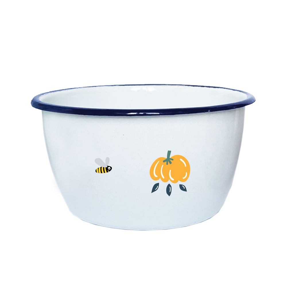 Skodelica SLOVENIJA, emajlirana, 600 ml