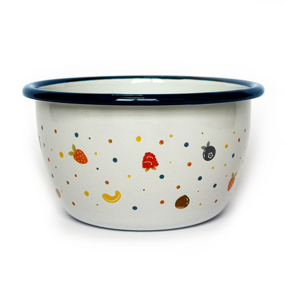 Skodelica SADJE, emajlirana, 600 ml