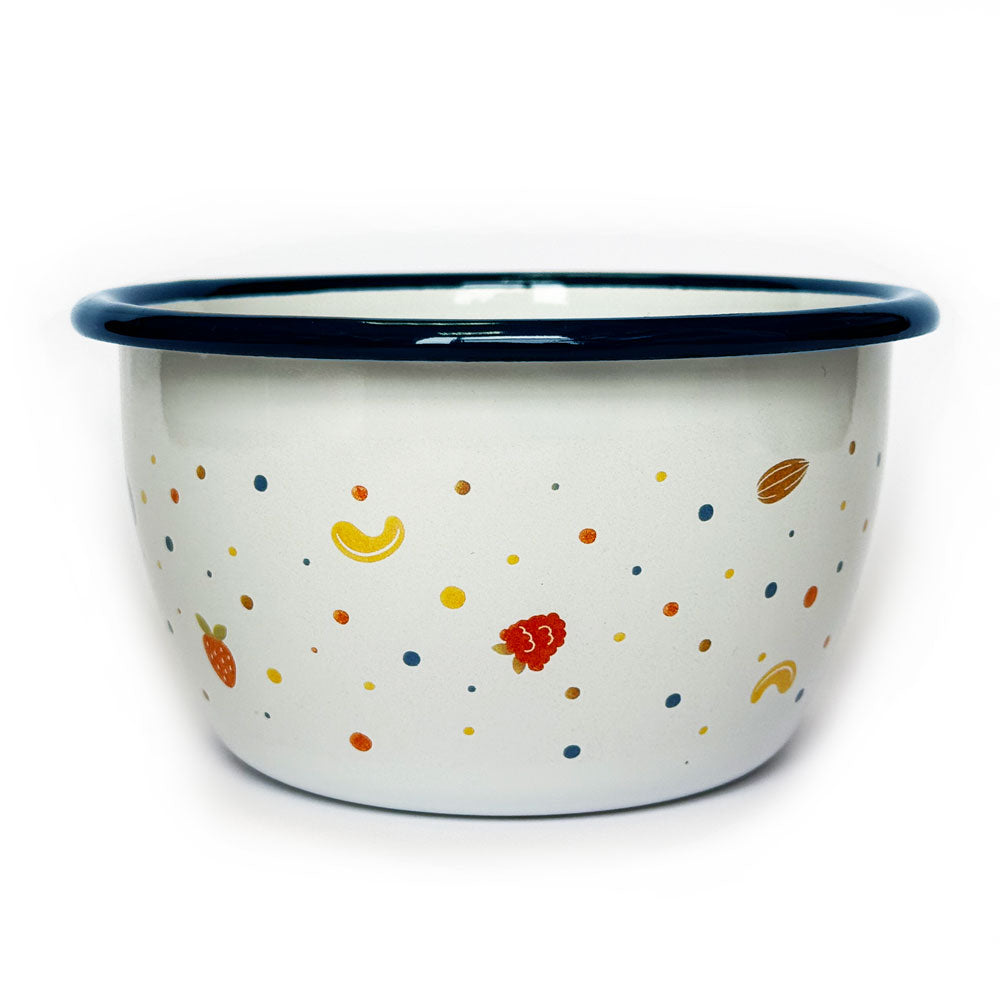 Skodelica SADJE, emajlirana, 600 ml