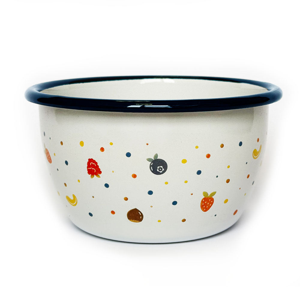 Skodelica SADJE, emajlirana, 600 ml