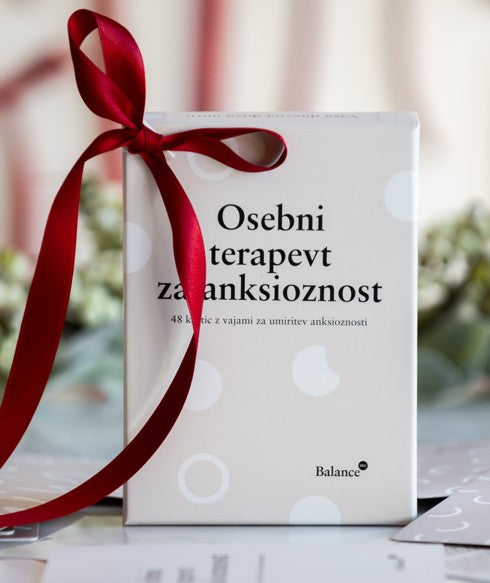 Osebni terapevt za anksioznost (48 kartic)