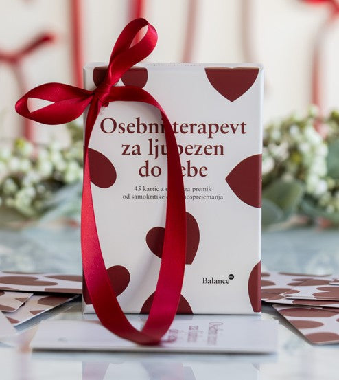 Osebni terapevt za ljubezen do sebe (45 kartic)