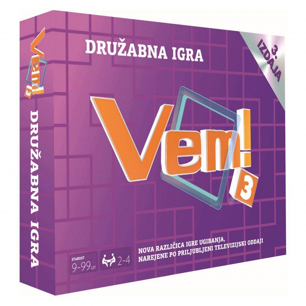 Družabna igra Vem 3