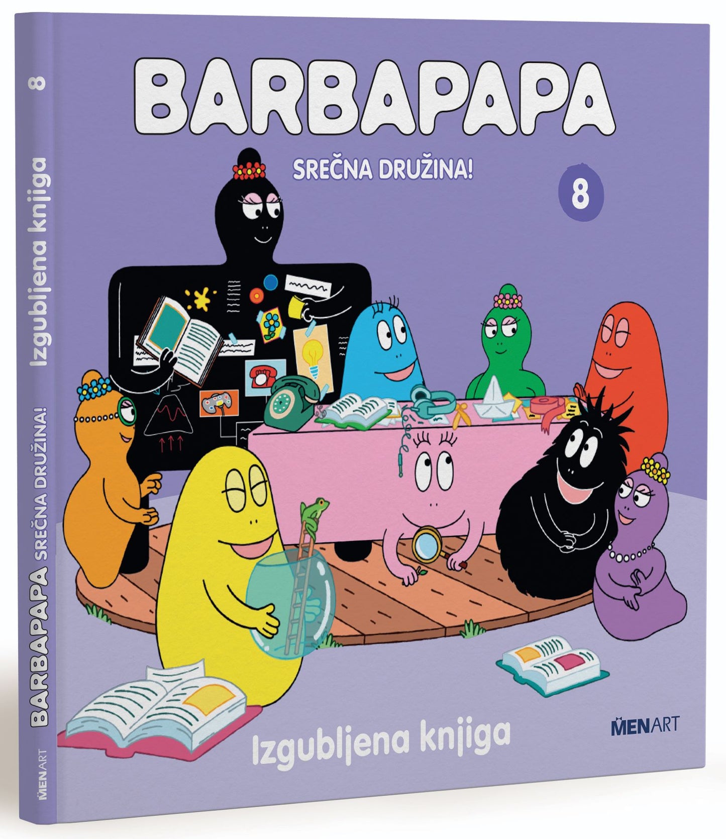 Barbapapa 8: Izgubljena knjiga