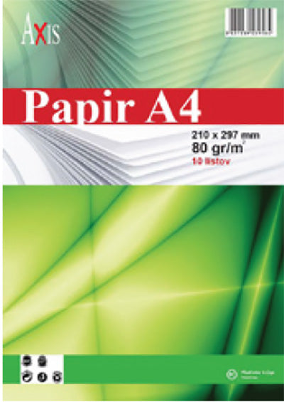 PAPIR AXIS A4/80G/10L 4/0