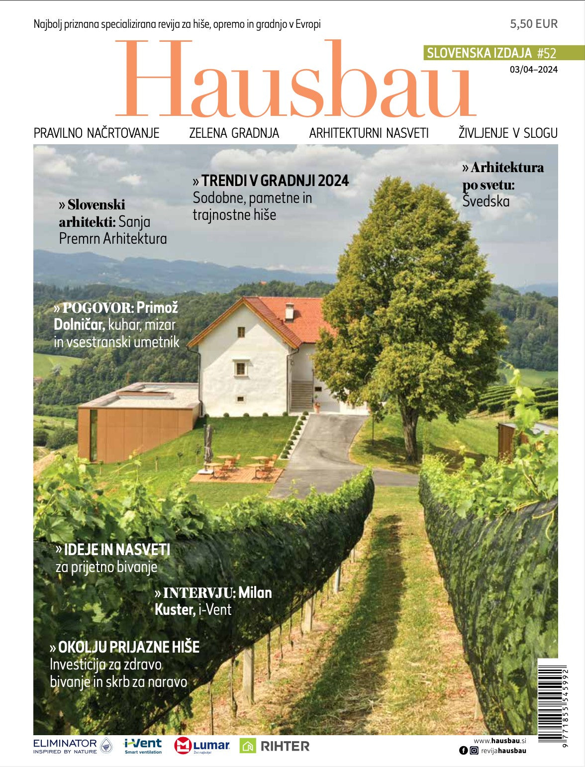 Revija Hausbau, št. 52 (marec/april 2024)