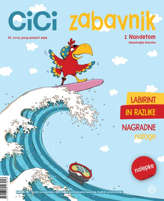 Revija CICIZABAVNIK - julij-avgust 2026