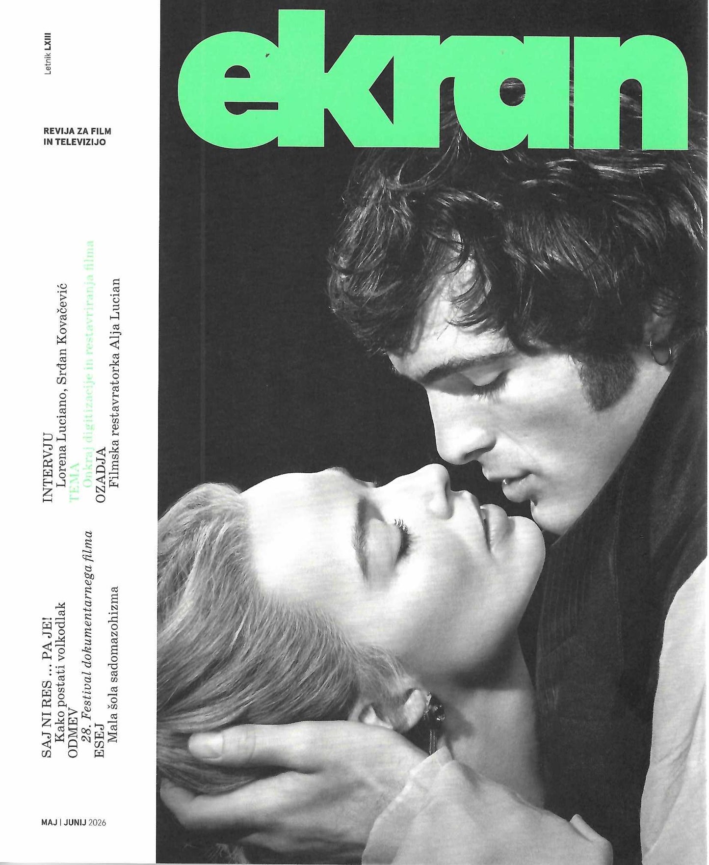 Revija EKRAN, maj/junij 2026