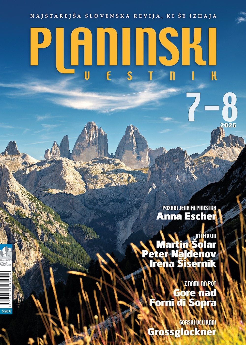 Revija Planinski vestnik (7-8/2026)