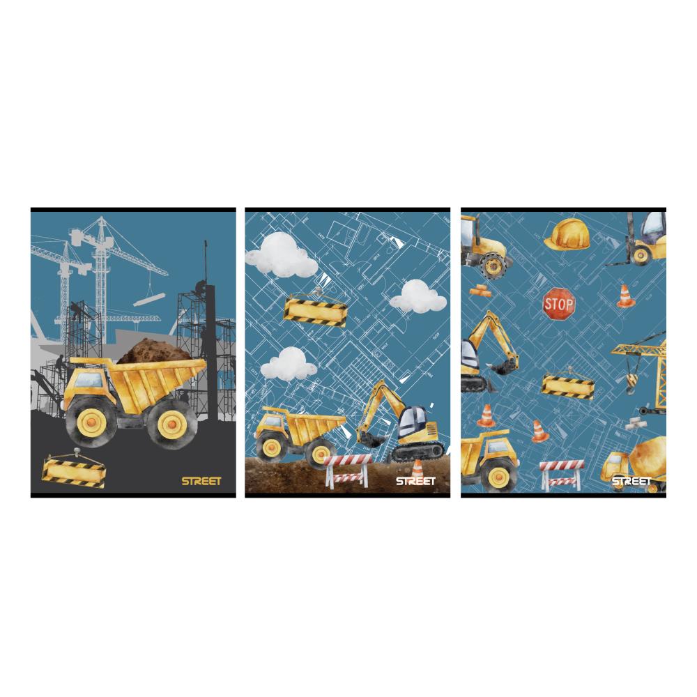 ZVEZEK A4 K STREET 67462 CONSTRUCTION 54L 80G (25)