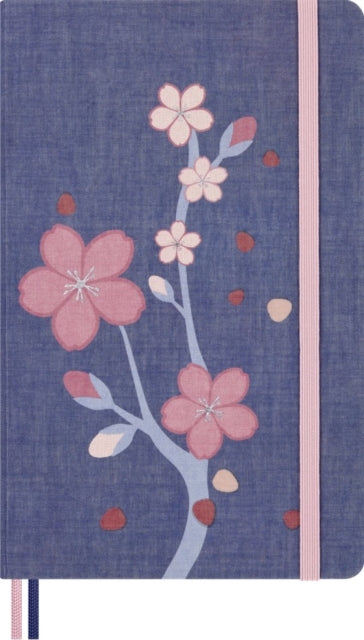 Moleskine Sakura 2025 Large Plain Hardcover Notebook