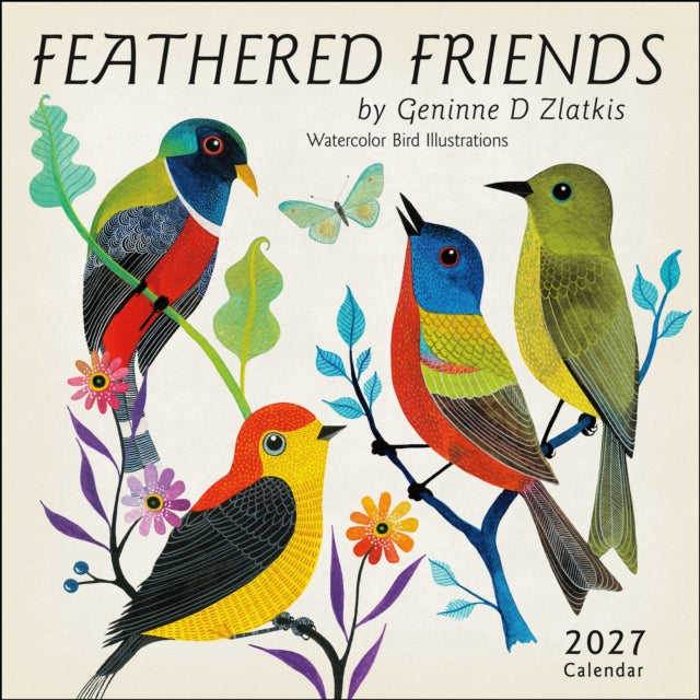 Feathered Friends 2027 Wall Calendar