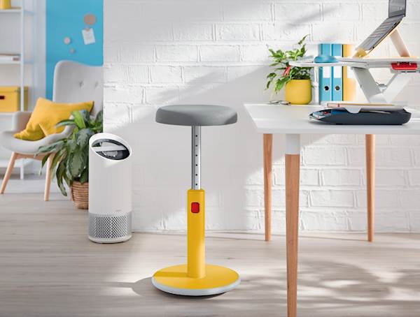 Stol LeitzCosy Active Sit&Stand, rumen