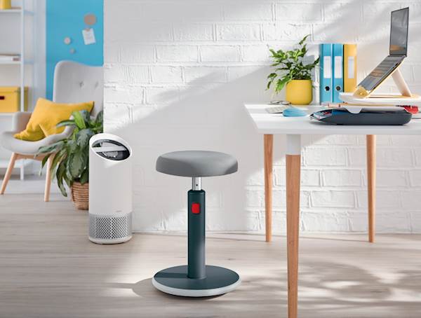 Stol LeitzCosy Active Sit&Stand, siv