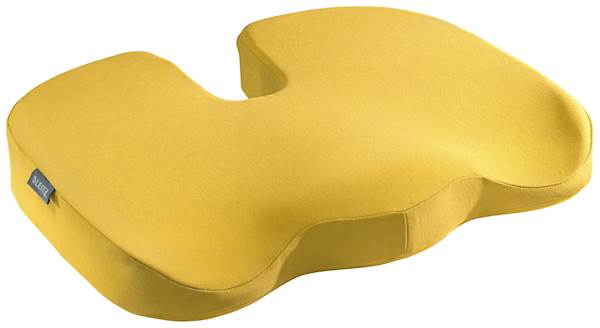Ergonomska blazina za stol Leitz Ergo Cosy, rumena