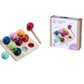Montessori igra sortiranja kroglic – Eichhorn
