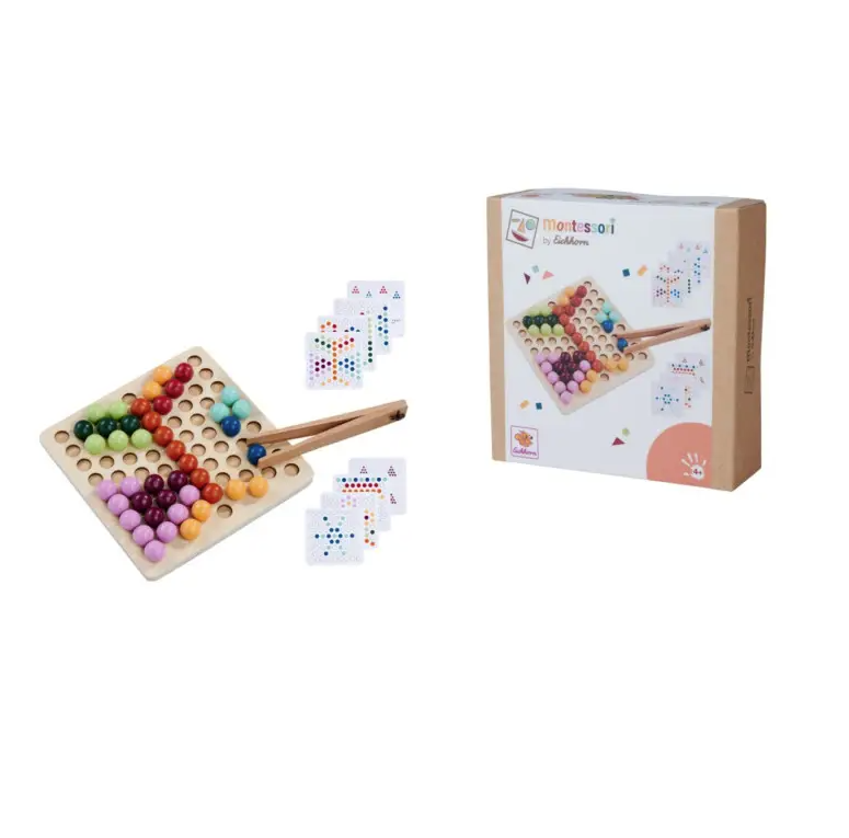 Montessori igra sortiranja kroglic Mini – Eichhorn