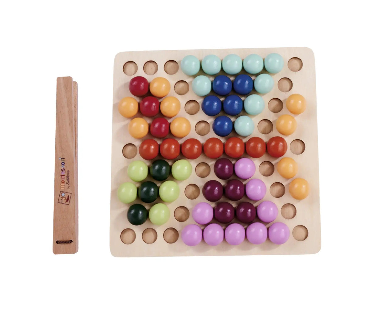 Montessori igra sortiranja kroglic Mini – Eichhorn