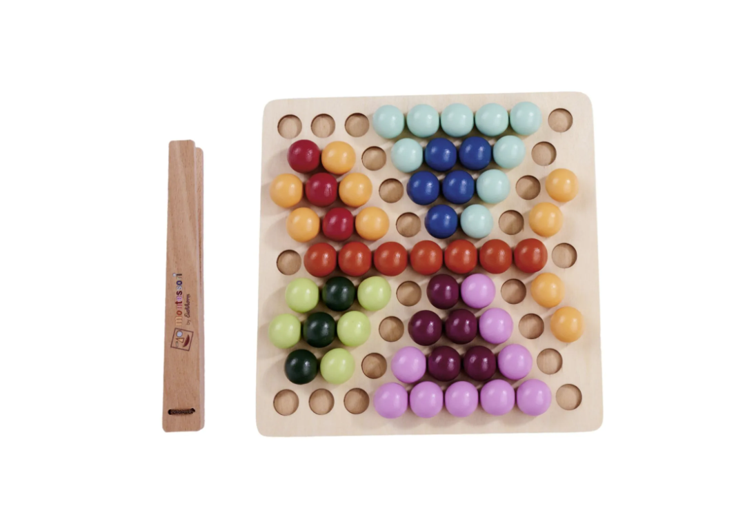 Montessori igra sortiranja kroglic Mini – Eichhorn