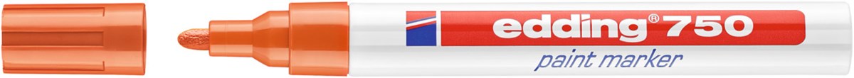 Marker Edding E-750 2-4mm, oranžen
