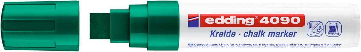 Kredni marker Edding 4090 4-15 mm, zelen