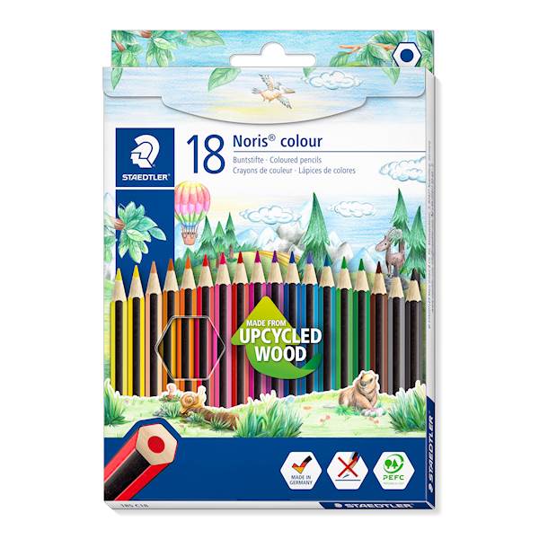 Barvice Staedtler wopex 185 c18, krtonasta škatla, 18/1