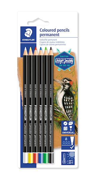 Barvice Staedtler 10820 bk6-c DJ, permanentne 6/1