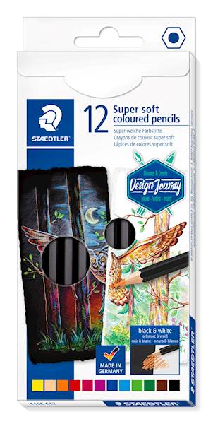 Barvice Staedtler 149c c12 DJ Super Soft, 12/1