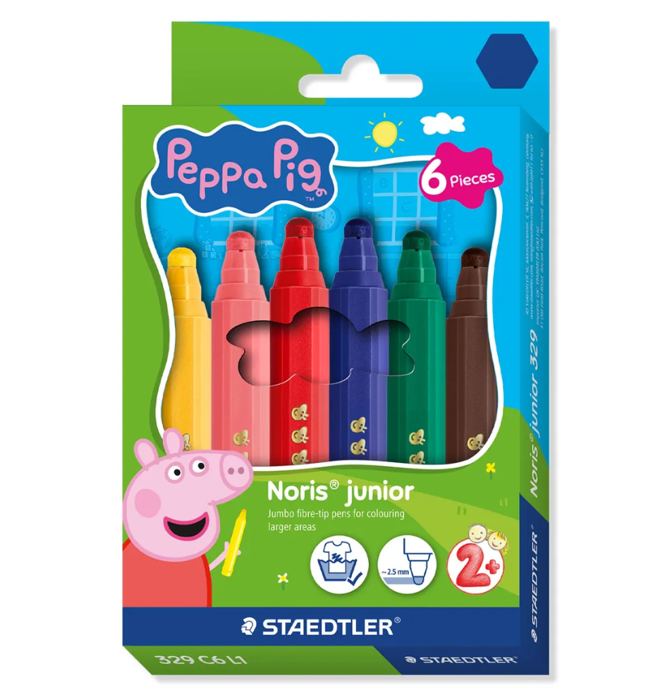 Flomastri STAEDTLER, Pujsa Pepa 6/1