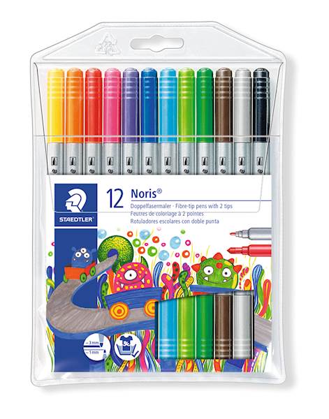Flomastri Staedtler 320 nwp12 Noris Club Twin 12/1