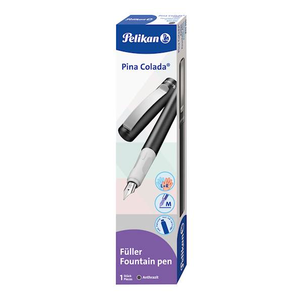 PERO NALIVNO PELIKAN 822350 PINA COLADA ANTRACIT M