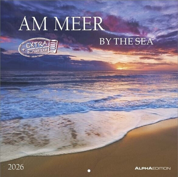 Koledar BY THE SEA 2026, 30x30 cm