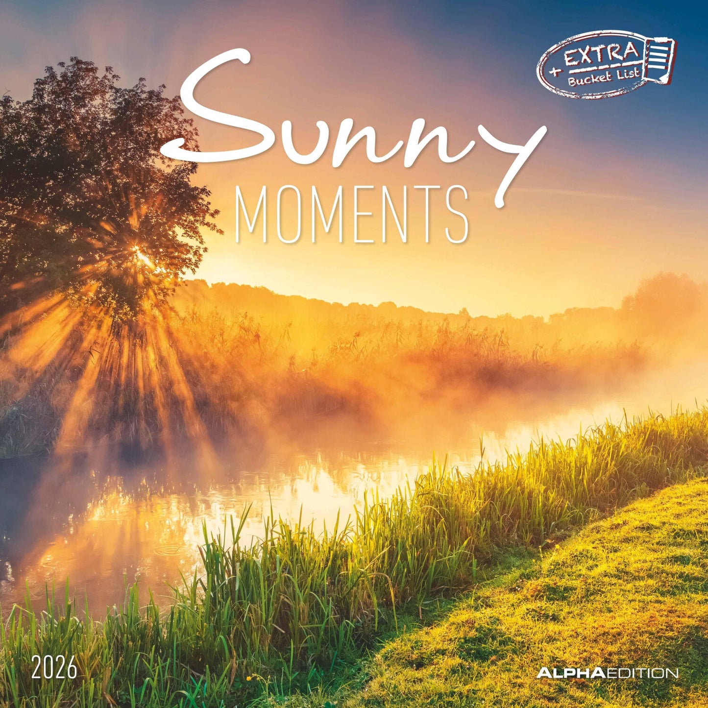 Koledar SUNNY MOMENTS 2026, 30x30 cm