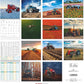 Koledar TRACTORS 2026, 30x30 cm